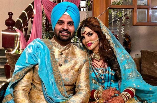 Mansi Sharma ties the knot with Yuvraj Hans in a Punjabi wedding; check out photos